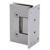 V037BN Brushed Nickel Square Heavy Duty Wall Mounted Hinge - Full Back Plate - Vienna V1E037BN Series