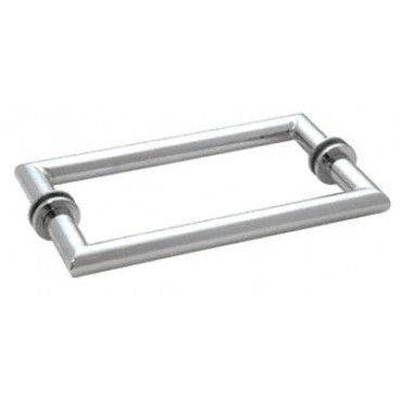 M1818CH Chrome Combo Mitered Style 18" Back-to-Back Towel Bar - MT18X18CH Series